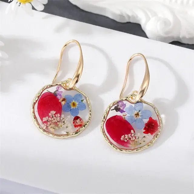 Boucles d'Oreilles en Fleurs Séchées Gabrielle Maison Gaya Boucles d'oreilles en fleurs séchées