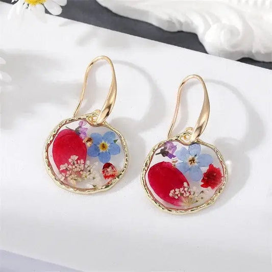 Boucles d'Oreilles en Fleurs Séchées Gabrielle Maison Gaya Boucles d'oreilles en fleurs séchées