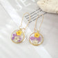 Boucles d'Oreilles en Fleurs Séchées Noémie Maison Gaya Boucles d'oreilles en fleurs séchées