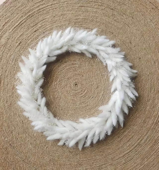 Couronne de Fleurs Séchées Murale Mariage Maison Gaya Couronne Murale