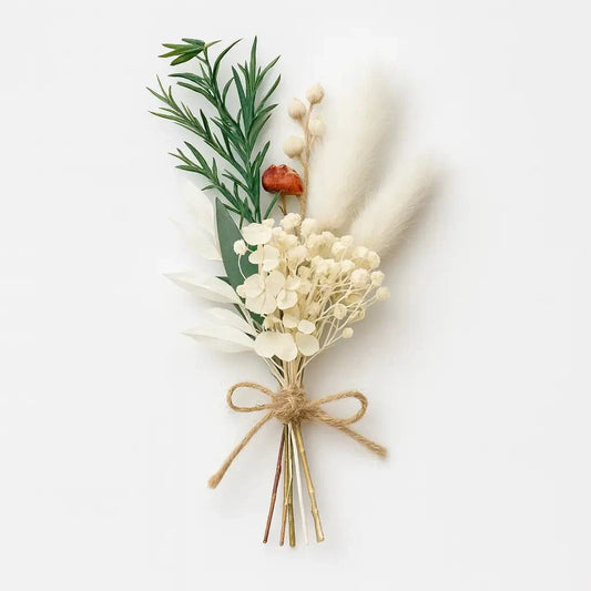 Mini Bouquet de Fleurs Séchées Spécial Mariage Maison Gaya Mini bouquet