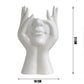 Vase en Forme de Visage Femme Rêveuse Maison Gaya Vase en céramique