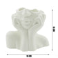 Vase en Forme de Visage Femme Songeuse Maison Gaya Vase en céramique